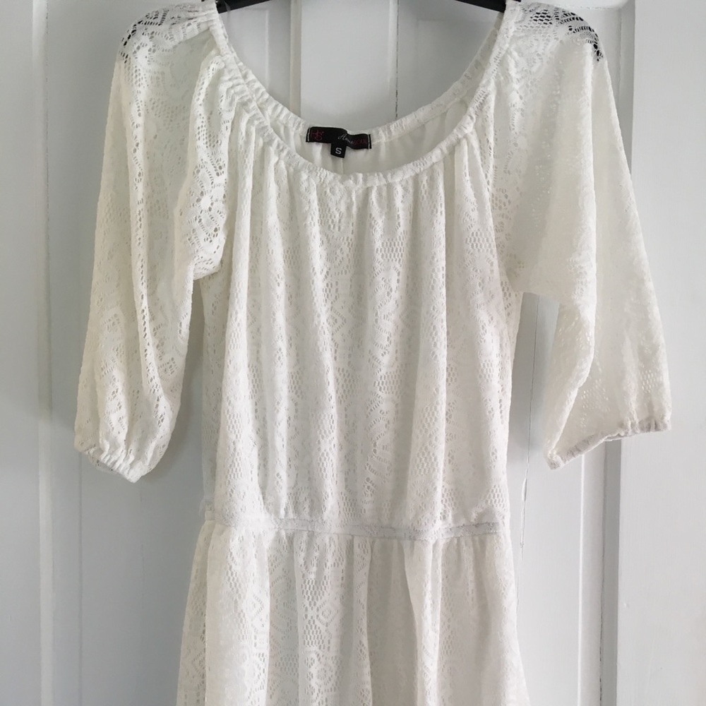 White dress